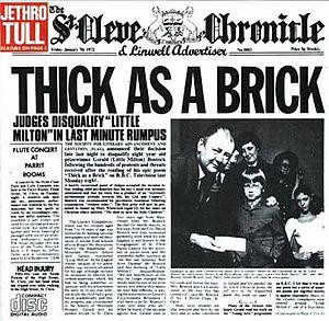 Thick as a Brick Album cover