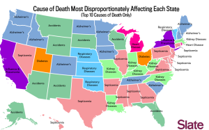 map of death by state