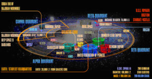 map of star trek universe