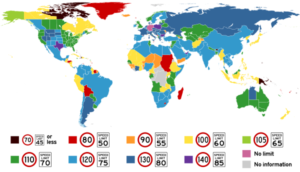 Worldwide Speed Limits