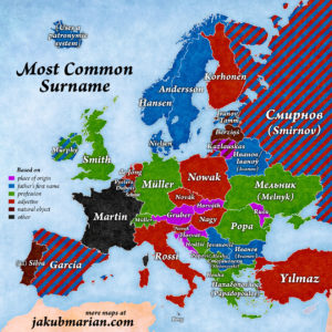 common European surname