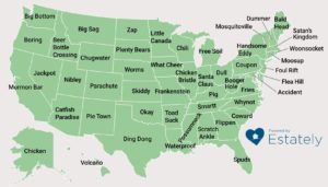 Funniest town names in each state
